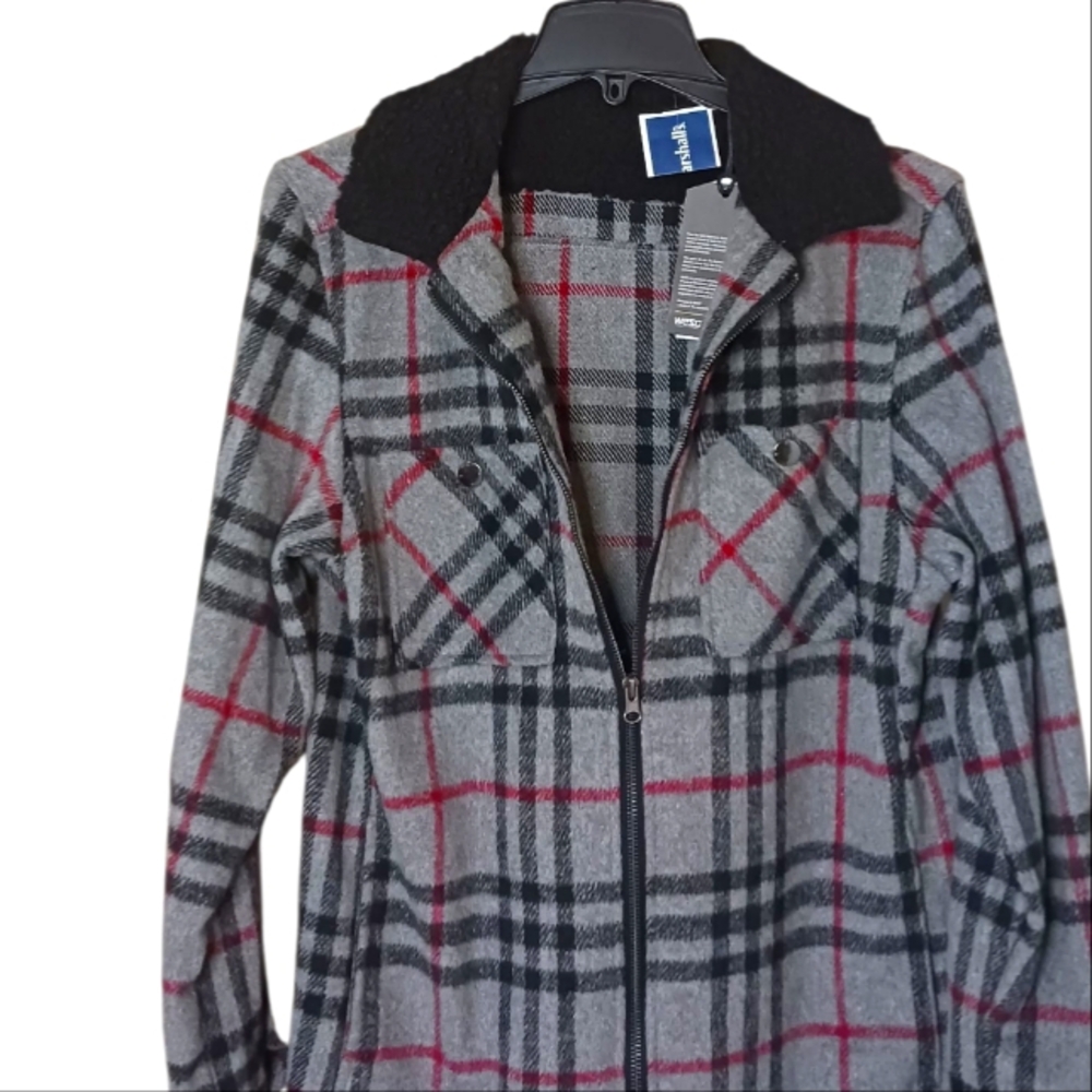 WESC Fleece Jacket Full Zipper Front For Men & Women. NWT